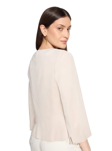 Betty Barclay Blazer-Jacke mit Reißverschluss in Grau Beige