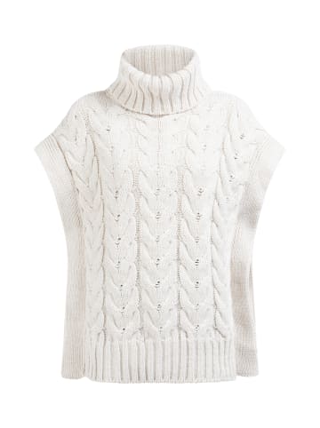 DreiMaster Damen Strickweste in WOLLWEISS