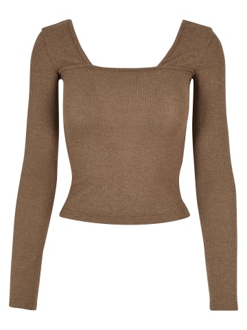 Urban Classics Long Sleeves in darkkhaki