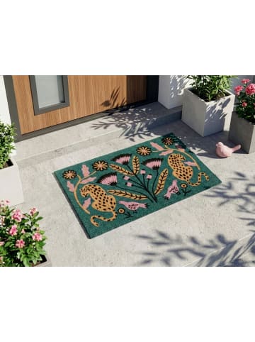 Beliani Fußmatte NAKNEK in Bunt - (W) 50 x (L) 80 cm