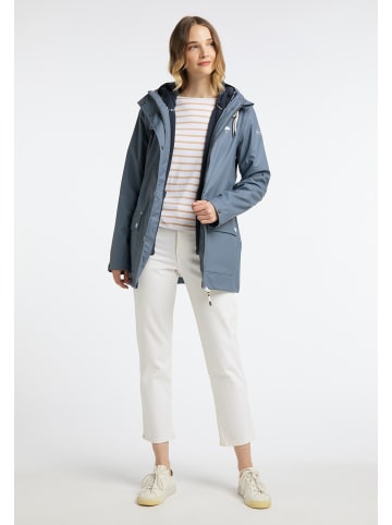 Schmuddelwedda 3-In-1 Regenjacke in Blaugrau