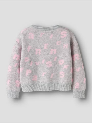 name it Strickpullover in Light Grey Melange