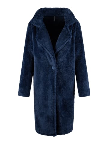 Linga Dore - Fluffy Kleid in Dark denim