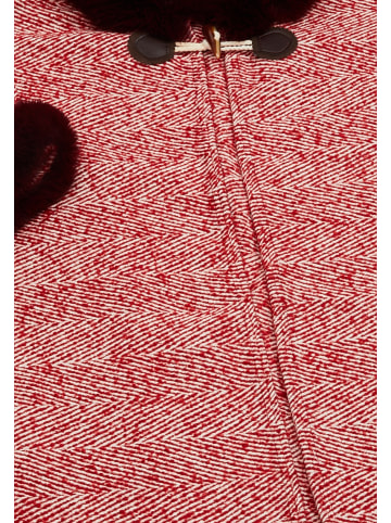 Usha Women Poncho in Rot