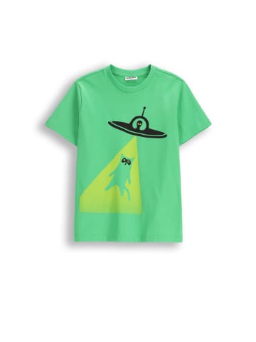 MOKIDA T-Shirt mit kurzen Ärmeln in grün