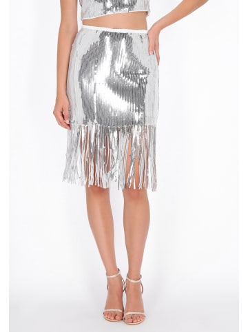 myMo at night Women Skirt in silver