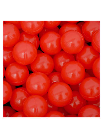 LittleTom 50x Bällebadbälle Mila 5,5 cm in rot