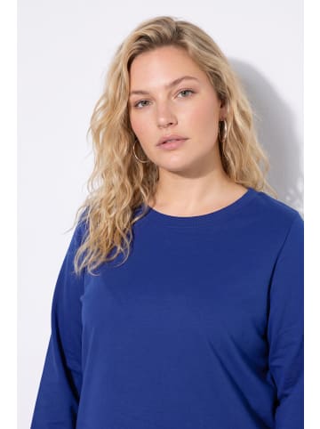 Ulla Popken Sweatshirt in dunkles saphir