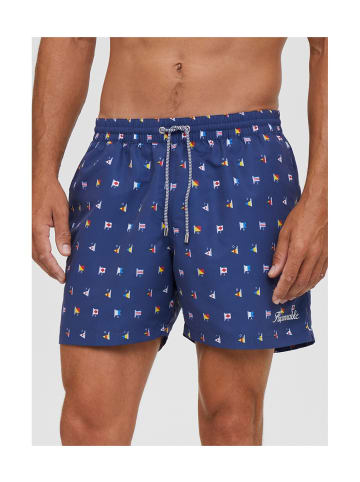 Faconnable Badeshorts in Marine