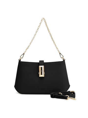 Seidenfelt Lilla Ro Schultertasche 21 cm in black 1