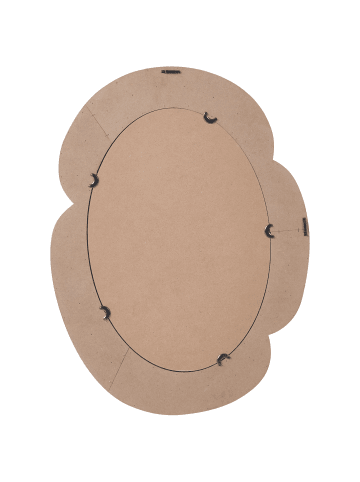 Beliani Wandspiegel ALVENA in Beige - (W) 60 x (H) 80 x (L) 2 cm