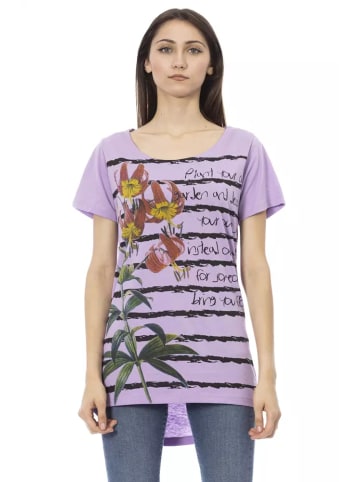 Trussardi Action Lila Baumwolle Damen T-Shirt