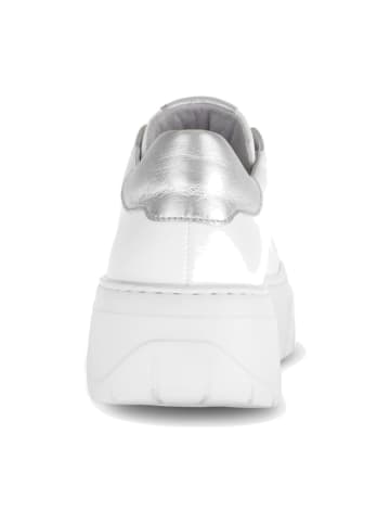 Gabor Plateau Schnürschuhe in Weiß