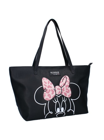 Disney Große Damen Shopping-Tasche | schwarz Kunstleder | Disney Minnie Mouse