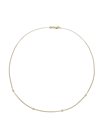 Elli DIAMONDS Halskette 375 Gelbgold in Gold