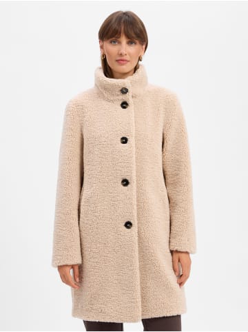 Fuchs Schmitt Teddyfellmantel in beige