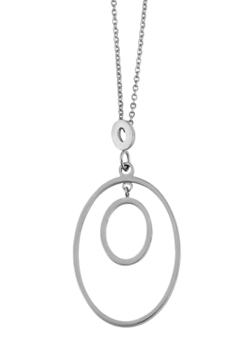 Adeliás Damen Halskette mit Anhänger – aus Edelstahl in silber