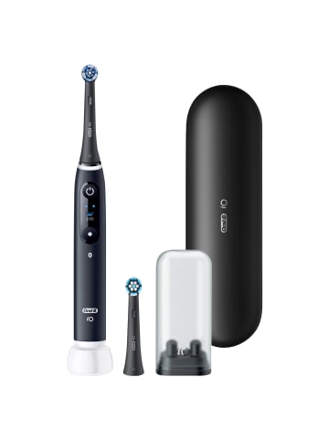 Oral-B Elektrische Zahnbürste "iO Series 6 + Reiseetui" in Schwarz