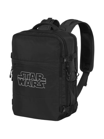 Star Wars Rucksack Logoprint in schwarz