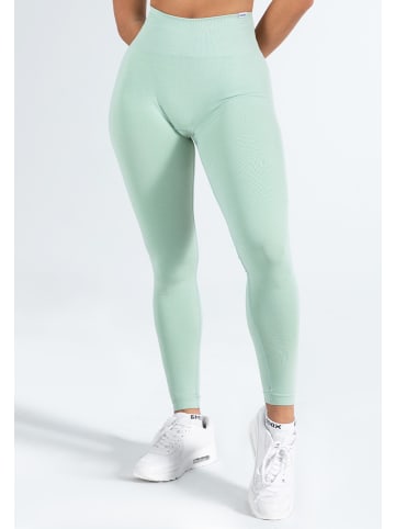SMILODOX Leggings Amaze Pro in Grün Melange