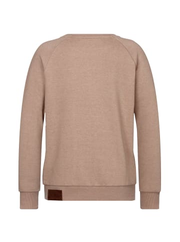 naketano Sweatshirt Krokettenhorst Mocca Melange