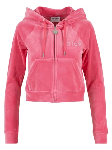 Juicy Couture Juicy Couture Kapuzenpullover in hot pink
