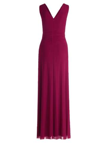 Vera Mont Abendkleid mit V-Ausschnitt in Sweet Berry