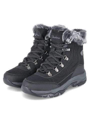 Skechers Schnürstiefel in schwarz