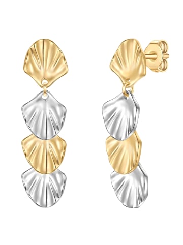 Yokoamii Ohrringe aus Metall-Legierung in silber/gelbgold