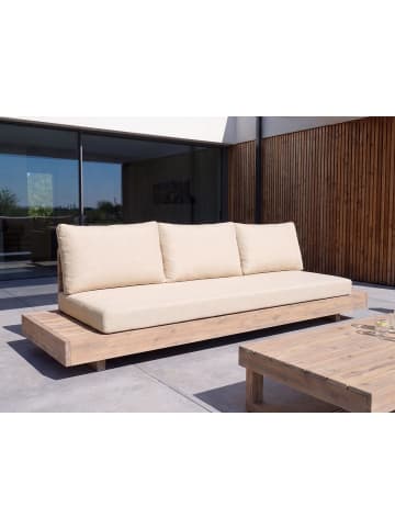 Beliani 5-tlg Gartensofa MARETTIMO in Beige/Braun