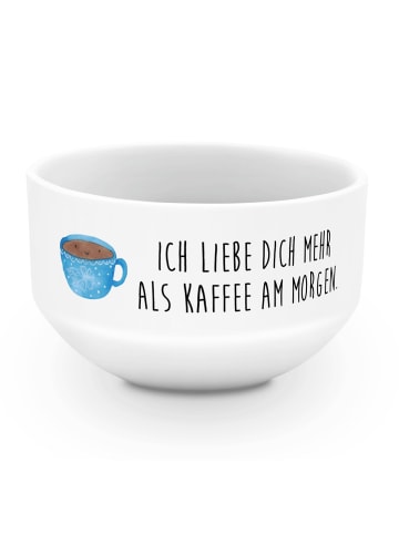 Mr. & Mrs. Panda schale Kaffee Tasse mit Spruch in Weiß