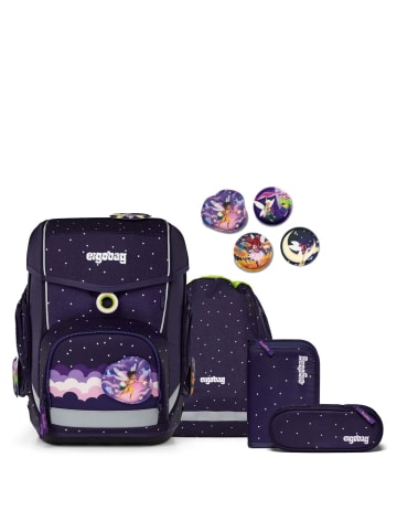 Ergobag Cubo "Reflex Glow" - Schulranzen Set 5tlg. Modell 2025 (SternguckBär) in SternguckBär