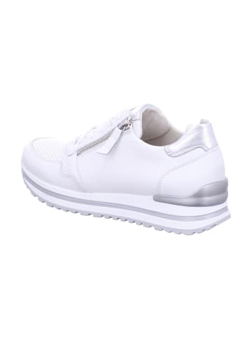 Gabor Lowtop-Sneaker in weiss/silber