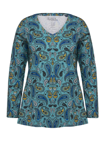 Ulla Popken Longshirt in eisblau