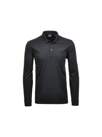 Ragman Poloshirt für Herren in schwarz