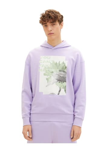 TOM TAILOR Denim Hoodie in lilac vibe