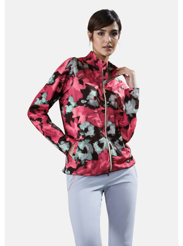 MADELEINE Sportive Jacke mit Blumenprint in eisrose / multicolor