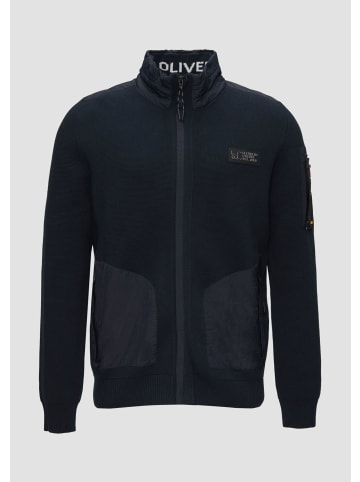 s.Oliver Strickjacke langarm in Blau