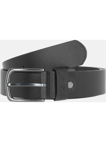 Gürtel "Grain Belt" in Schwarz