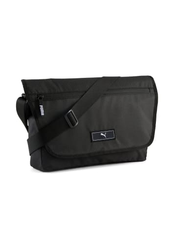 Puma Deck Messenger Umhängetasche in puma black