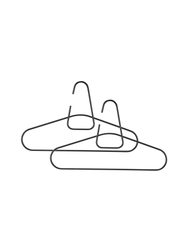 Zone Denmark Bügel A-hanger in Black