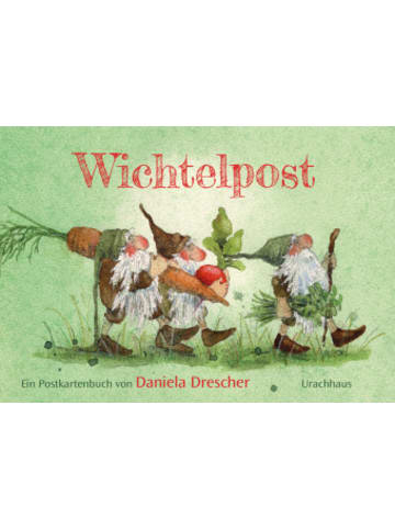 Urachhaus Papeterie/PBS - Postkartenbuch »Wichtelpost«
