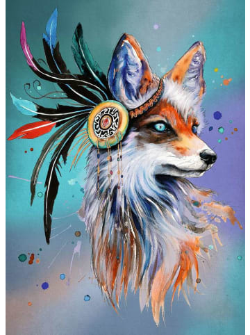 Ravensburger Puzzle 1.000 Teile Erwachsenenpuzzle 1000 Teile - Boho Fuchs Ab 14 Jahre in bunt