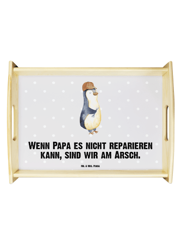 Mr. & Mrs. Panda sofatablett Wenn Papa es nicht reparieren kann,... in Grau Pastell