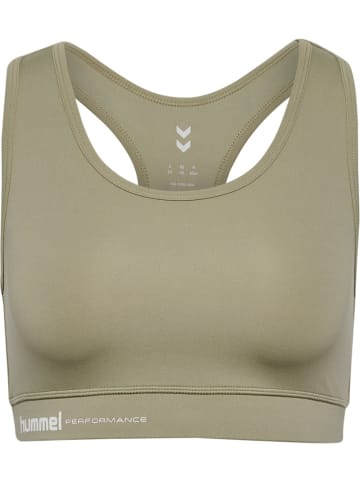 Hummel Sport-BH "Pulse Light Support Bra" in Grün