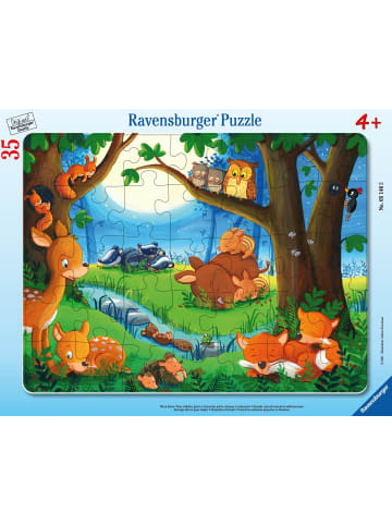 Ravensburger Ravensburger Kinderpuzzle - 05146 Wenn kleine Tiere schlafen gehen -...
