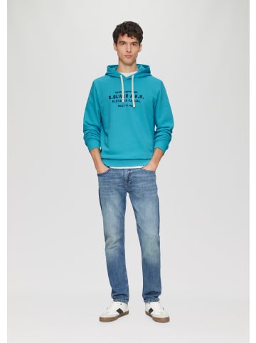 s.Oliver Sweatshirt langarm in Türkis