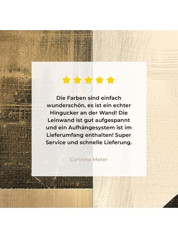 MuchoWow Leinwand bilder Geometrisches Gleichgewicht (BxH)