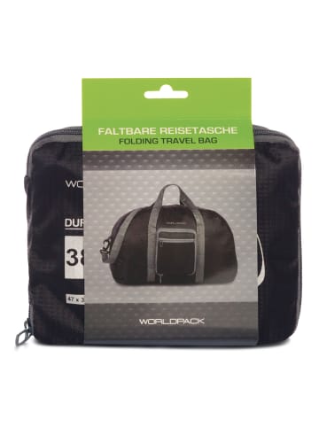 Worldpack Weekender Reisetasche 47 cm in schwarz