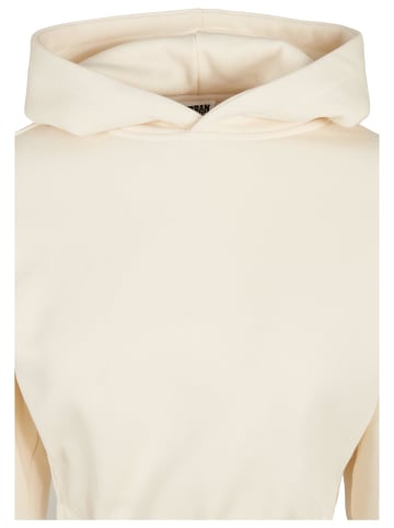 Urban Classics Urban Classics Damen Ladies Short Oversized Sweat Hoody in whitesand